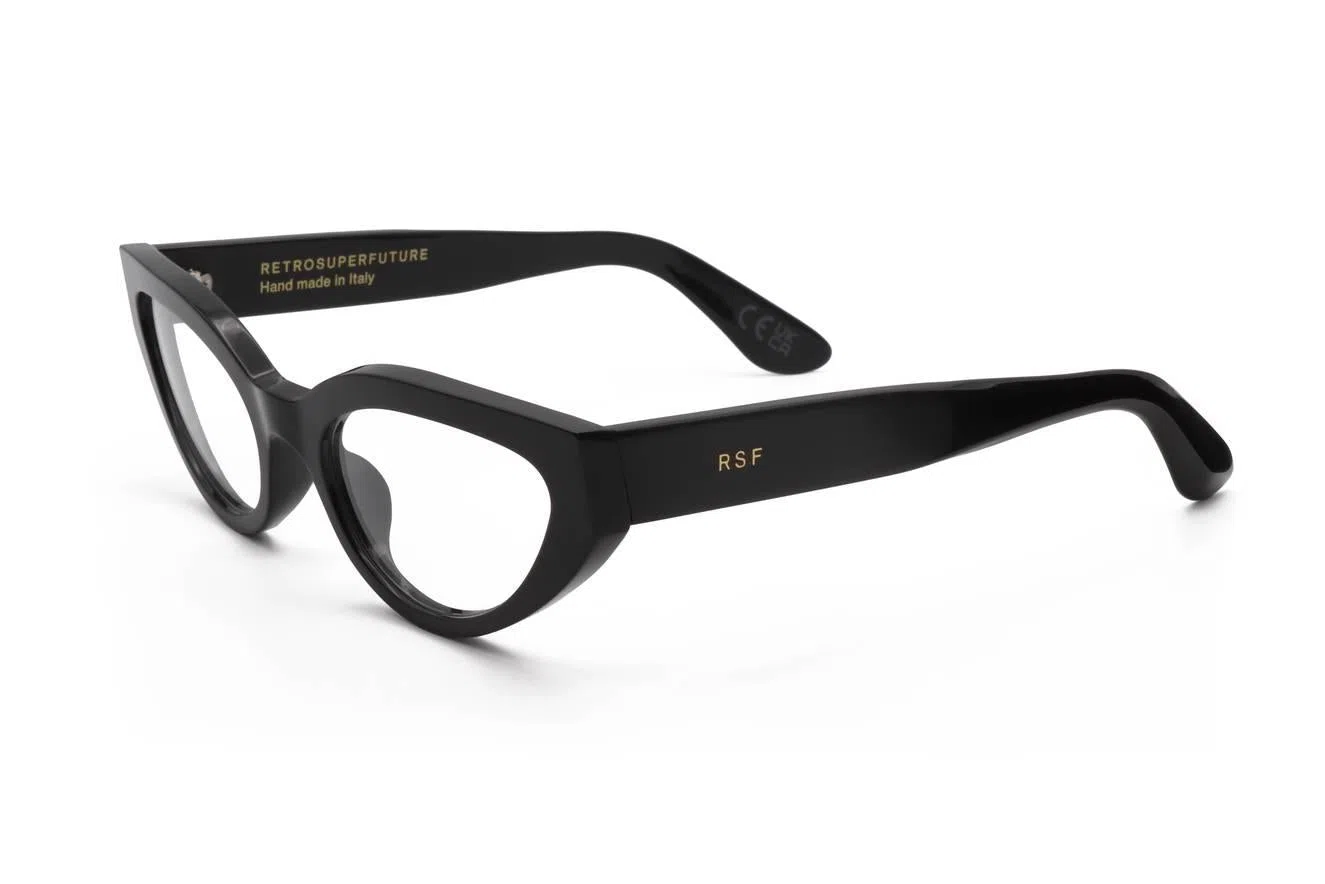 Retrosuperfuture NUMERO124BLACK Eyeglasses - view 3
